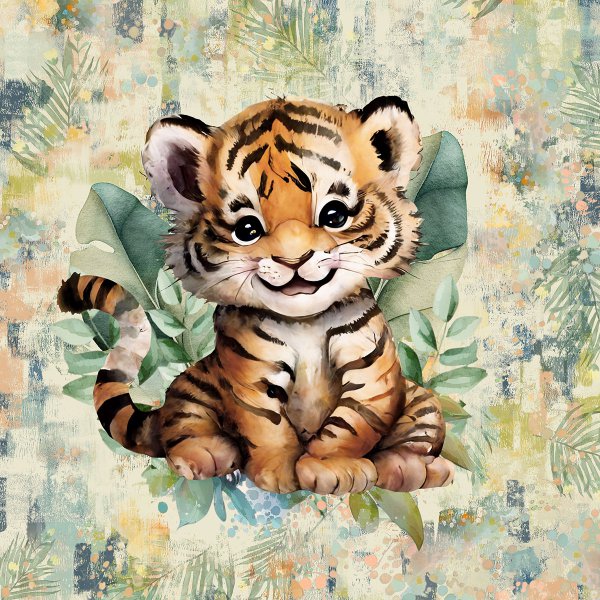 Panel Safari - Tiger